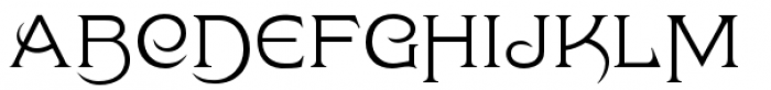 Huron Font UPPERCASE