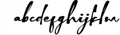 Hudson - Signature font Font LOWERCASE