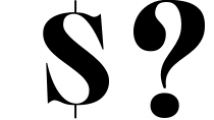 Hugiller - Stylish Serif Font OTHER CHARS