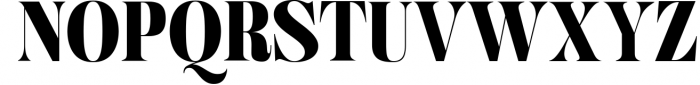 Hugiller - Stylish Serif Font UPPERCASE