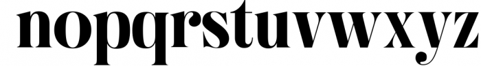 Hugiller - Stylish Serif Font LOWERCASE