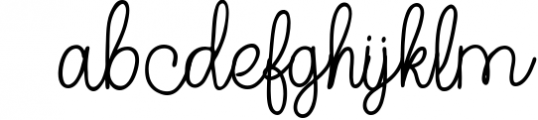HungryChalk Typeface Font LOWERCASE