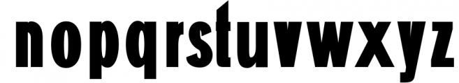 Hurst Sans Serif Typeface 1 Font LOWERCASE