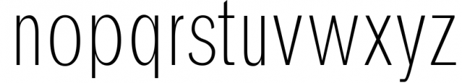 Hurst Sans Serif Typeface 2 Font LOWERCASE