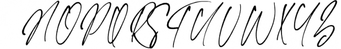 Hurstville - Brush Signature Font Font UPPERCASE