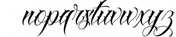 Hustler | Tattoo Style 1 Font LOWERCASE