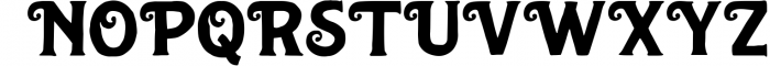 Huvet Typeface Font UPPERCASE
