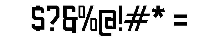 HUKUM Font OTHER CHARS