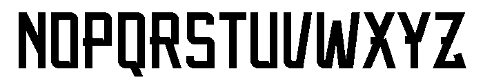 HUKUM Font UPPERCASE
