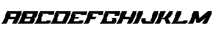 HUNTER RACE-DEMO VERSION Reg Font UPPERCASE
