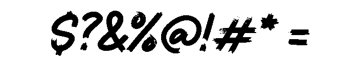 Huft Font OTHER CHARS