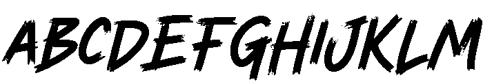 Huft Font UPPERCASE