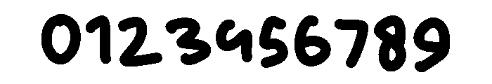 Huge Smile Font OTHER CHARS