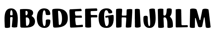 HuggableHedgehogsDemo-Regular Font UPPERCASE