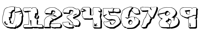 Hulkbusters 3D Font OTHER CHARS