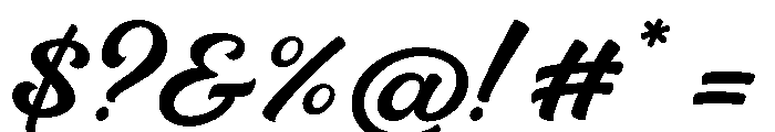 Hullgaria Font OTHER CHARS