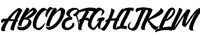 Hullgaria Font UPPERCASE