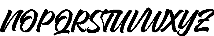 Hullgaria Font UPPERCASE