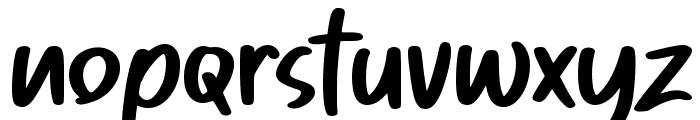 Humble Lettering Font LOWERCASE
