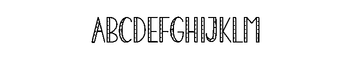 Humble Request Font UPPERCASE