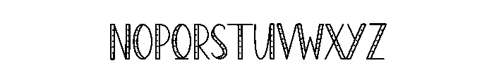 Humble Request Font UPPERCASE