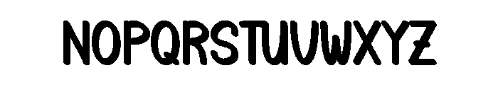Humbled Font UPPERCASE