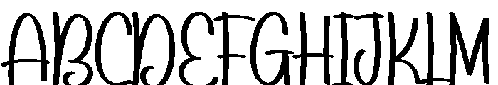 Humongous Demo Font UPPERCASE
