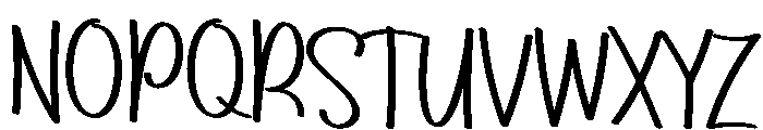 Humongous Demo Font UPPERCASE