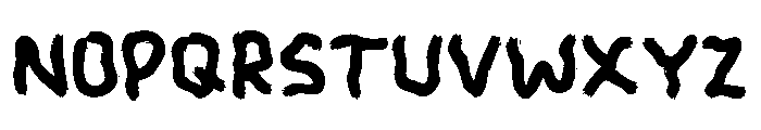 Hunting Night Font LOWERCASE
