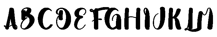 Hunting Season Font UPPERCASE
