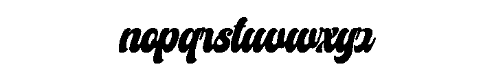 Huntinghat Personal Use Font LOWERCASE