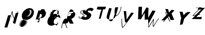 Hussar Wojna Oblique Font UPPERCASE