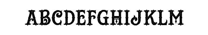 HustlersRoughDemo Font UPPERCASE