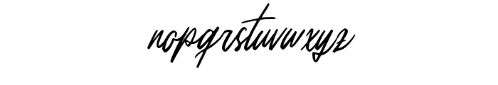 HustoniaScriptDEMO-Regular Font LOWERCASE