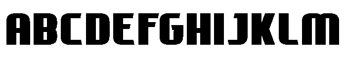 Huxley Max ExtraBlack Font UPPERCASE