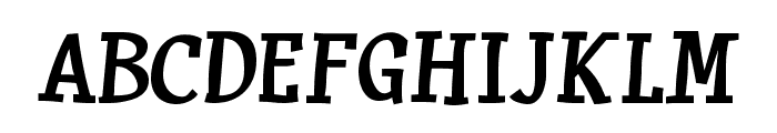 Huxtable-Regular Font UPPERCASE