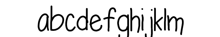 hungry penguin Font LOWERCASE