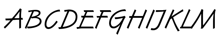 Hubert-Regular Font UPPERCASE