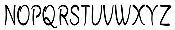 Huckstable-CondensedRegular Font UPPERCASE