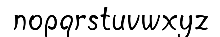 Huckstable Font LOWERCASE