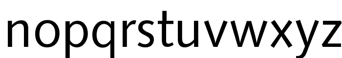 Humanist 531 BT Font LOWERCASE