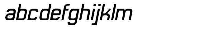 Huit Medium Italic Font LOWERCASE