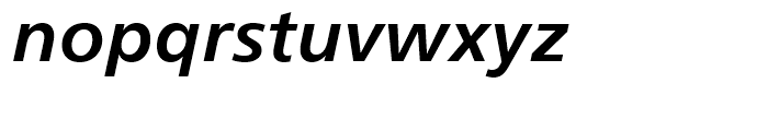 Humanist 777 Bold Italic Font LOWERCASE