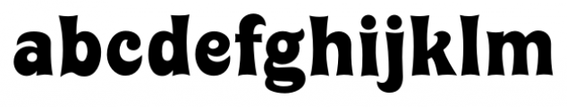 Huckleberry Regular Font LOWERCASE