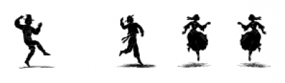 Human Silhouettes Regular Font OTHER CHARS