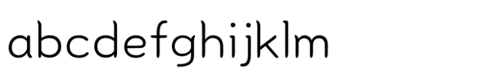 HU Hand Serif Light Font LOWERCASE