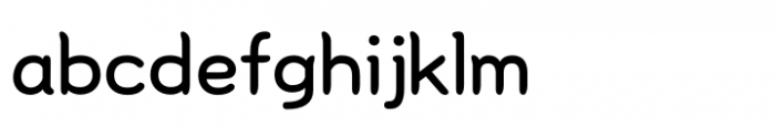 HU Hand Serif Medium Font LOWERCASE