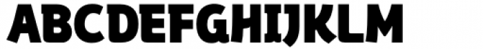 HU Ketchup Black Cyrillic Font UPPERCASE