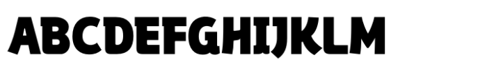 HU Ketchup Font UPPERCASE