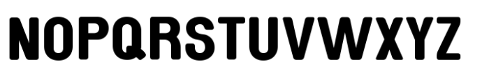 HU Retroround Extra Bold Font UPPERCASE